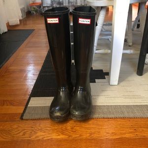 Hunter rain boots
